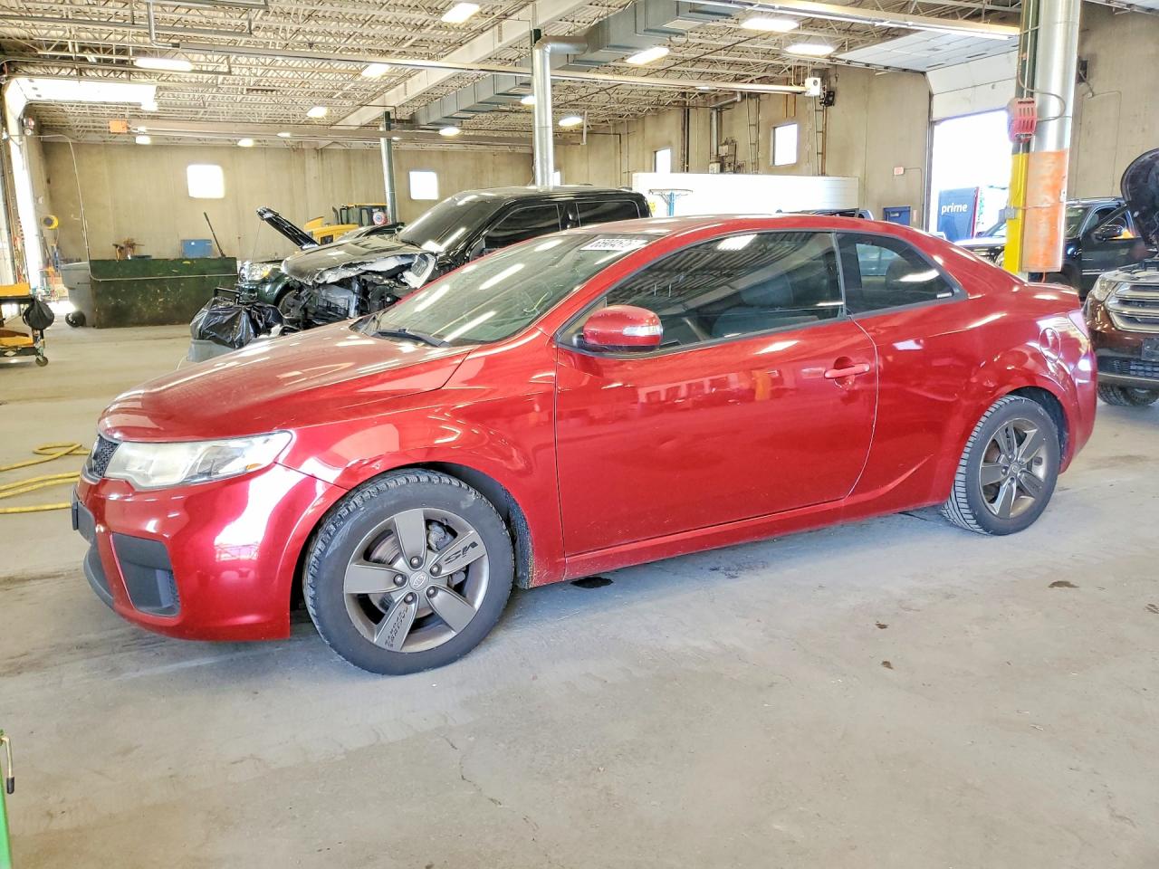 2010 Kia Forte Koup Ex Красный vin: KNAFU6A24A5307612
