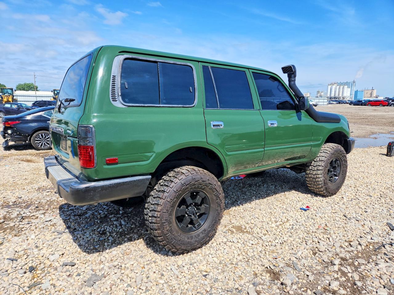 1994 Toyota Land Cruiser Dj81 Green vin: JT3DJ81W8R0073201