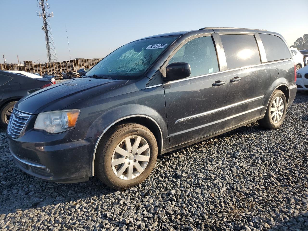 2014 Chrysler Town & Country Touring Gray vin: 2C4RC1BG7ER448439
