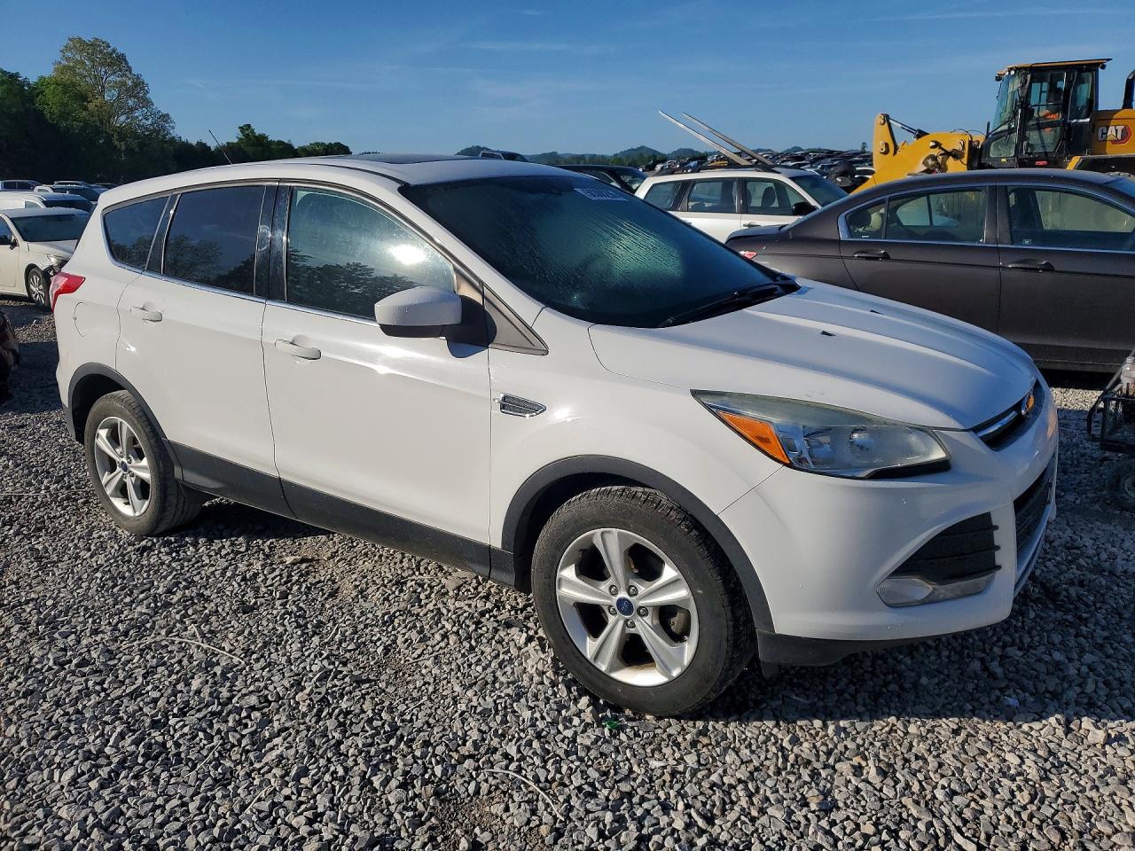 2016 Ford Escape Se White vin: 1FMCU0G74GUA45851