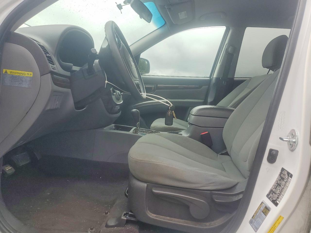 2011 Hyundai Santa Fe Gls White vin: 5XYZG3AB5BG036705