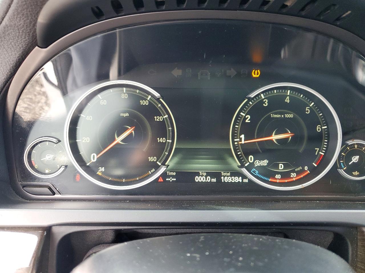 2015 Bmw 740 Li Gray vin: WBAYE4C57FD139009