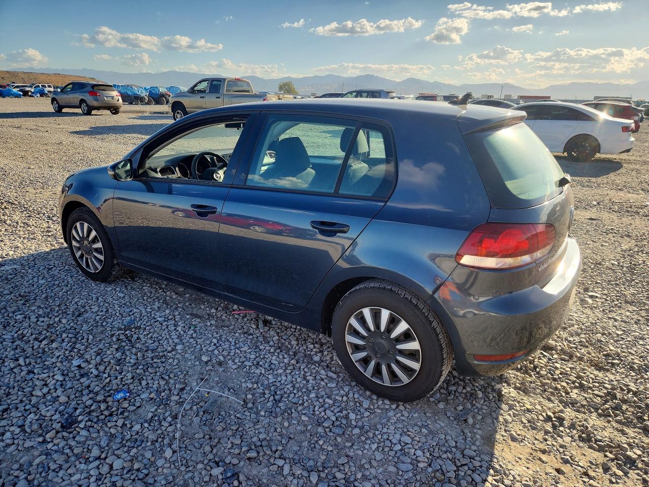2012 Volkswagen Golf Gray vin: WVWDB7AJ2CW281036