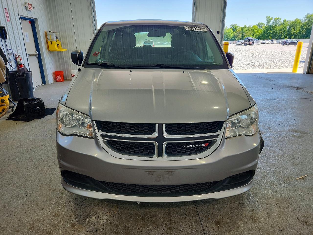 2015 Dodge Grand Caravan Se Серебряный vin: 2C4RDGBG6FR549991