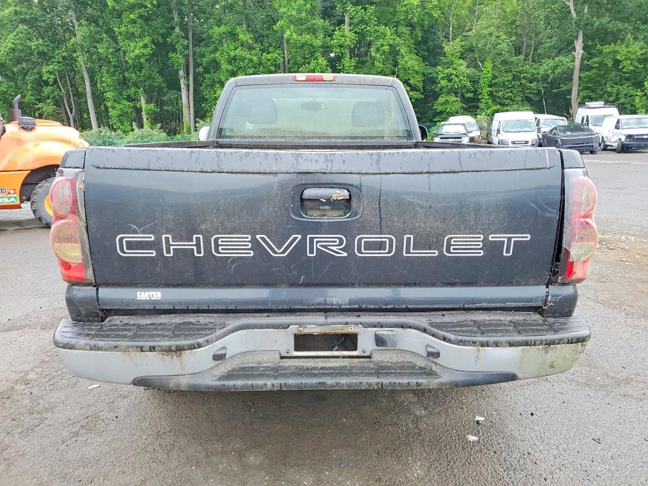 2004 Chevrolet Silverado K1500 Charcoal vin: 1GCEK14V54E152229