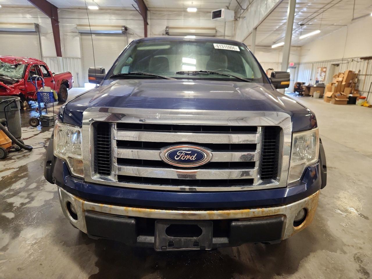 2010 Ford F150 Super Cab Blue vin: 1FTFX1EV4AFB90738
