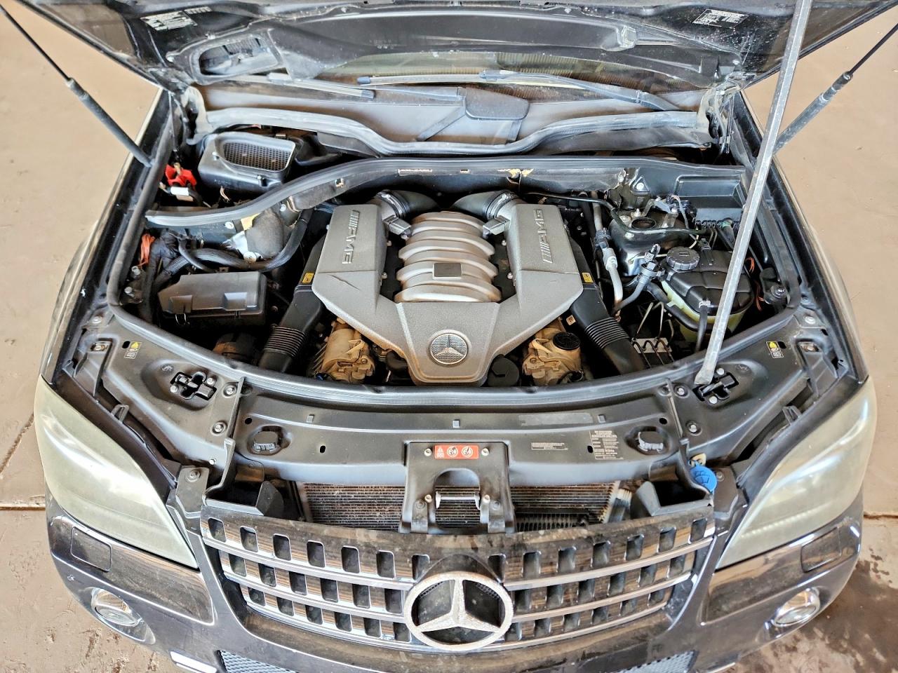 2007 Mercedes-benz Ml 63 Amg Черный vin: 4JGBB77E27A202383