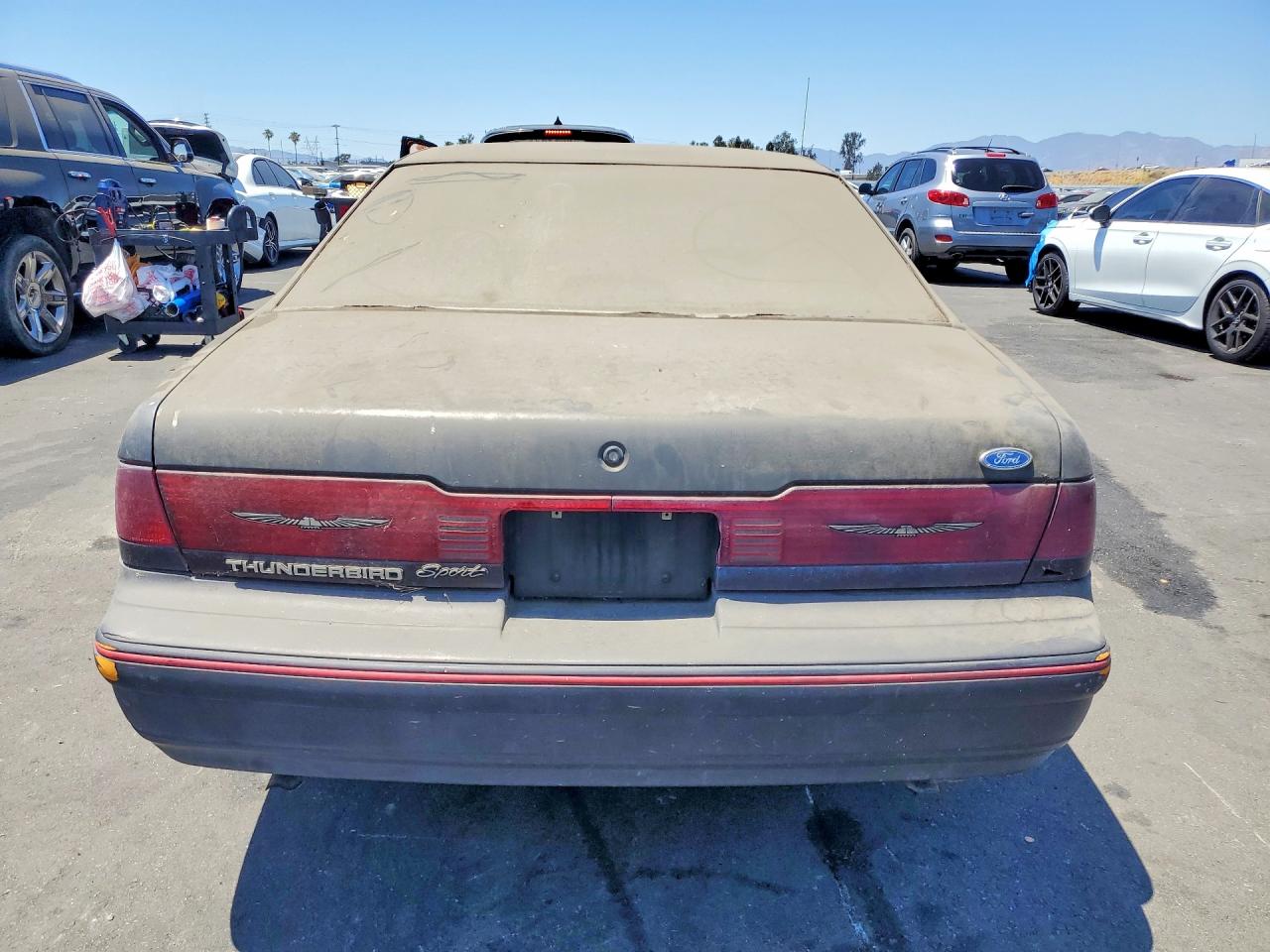 1991 Ford Thunderbird Серый vin: 1FAPP60T3MH177274