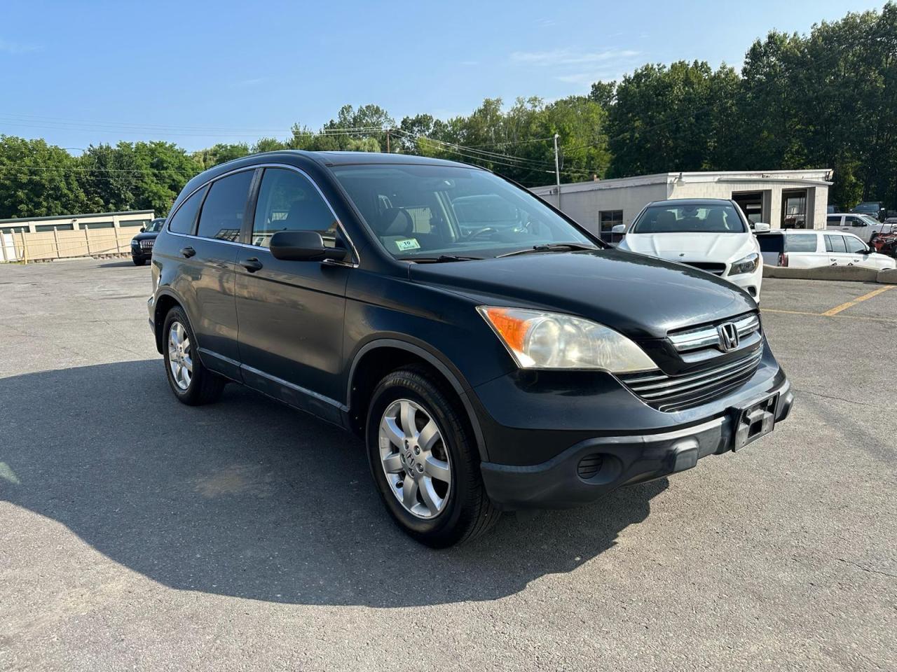 2008 Honda Cr-v Ex Black vin: JHLRE48588C028254
