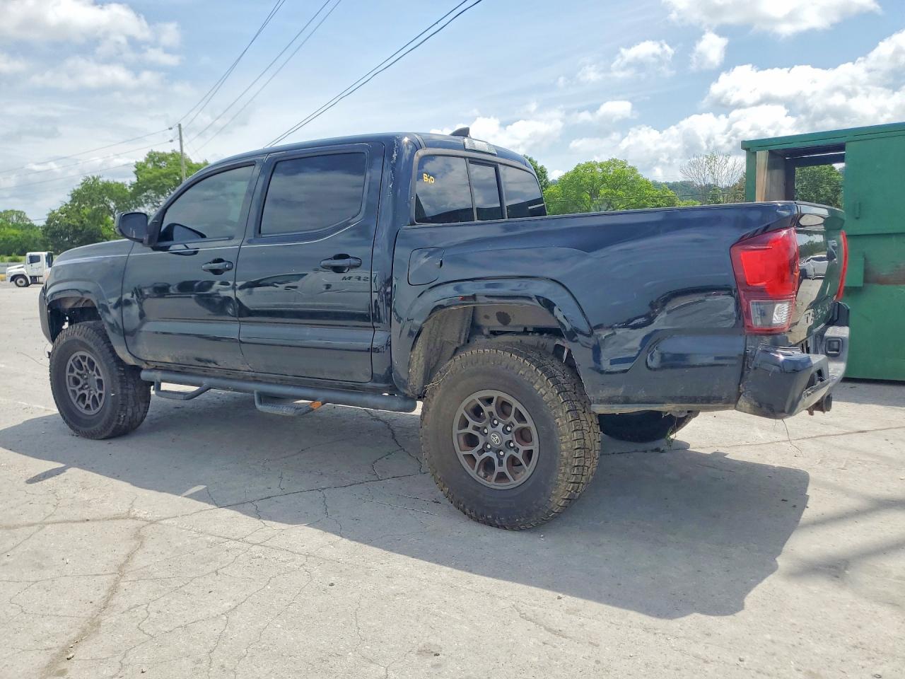 2019 Toyota Tacoma Sr V6 Черный vin: 3TMCZ5ANXKM225794