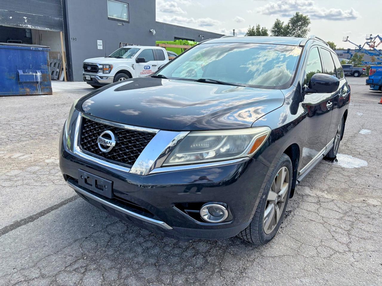 2015 Nissan Pathfinder S Black vin: 5N1AR2MM5FC616590