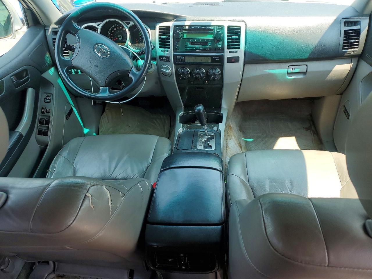 2005 Toyota 4runner Limited Silver vin: JTEBU17R658038246