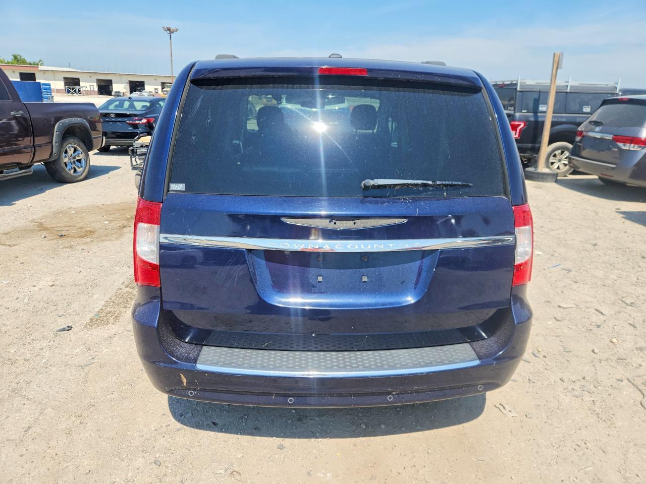 2012 Chrysler Town & Country Touring L Синий vin: 2C4RC1CG9CR339024