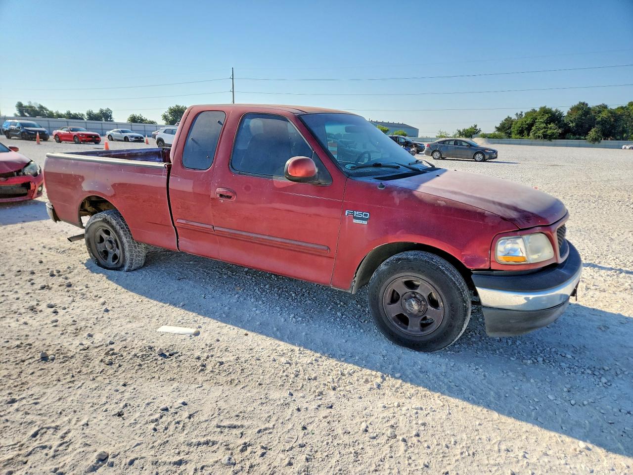 2001 Ford F150 Красный vin: 1FTRX17L11NA09206