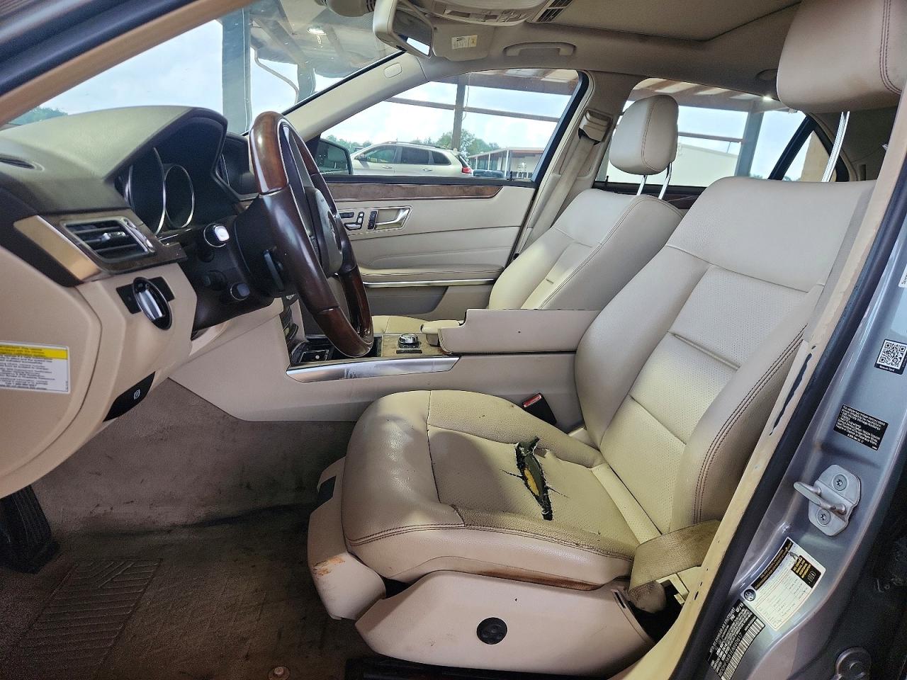2014 Mercedes-benz E 350 Silver vin: WDDHF5KB1EA860817