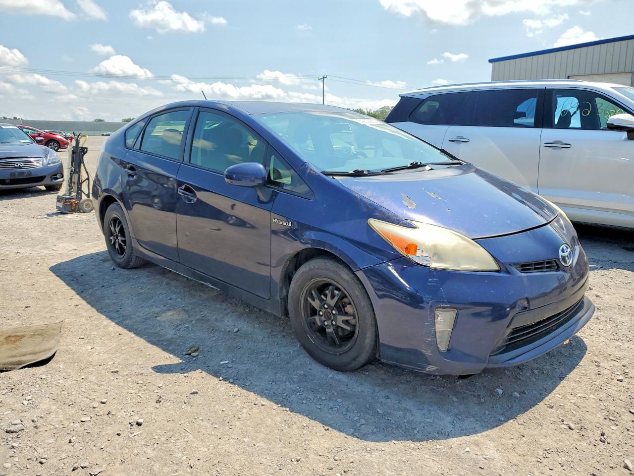 2012 Toyota Prius Two Blue vin: JTDKN3DU1C1586778