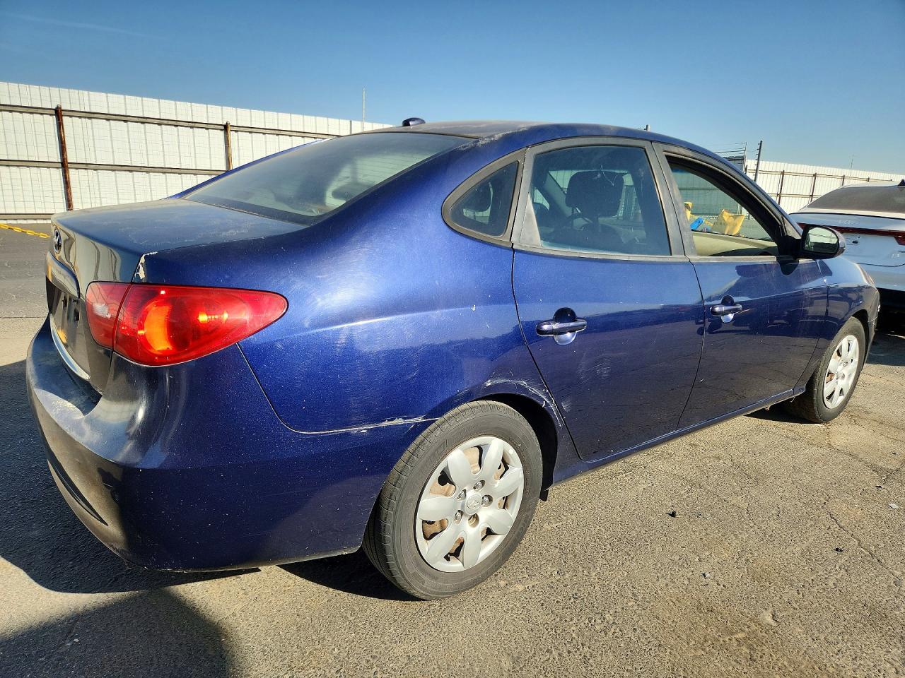 2008 Hyundai Elantra Gls Blue vin: KMHDU46D78U360969