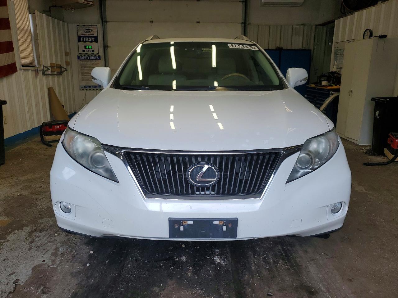 2012 Lexus Rx 350 White vin: 2T2BK1BA2CC125036