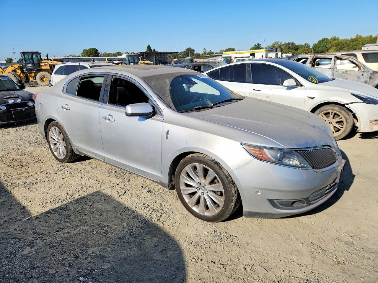 2013 Lincoln Mks Silver vin: 1LNHL9FT0DG610036