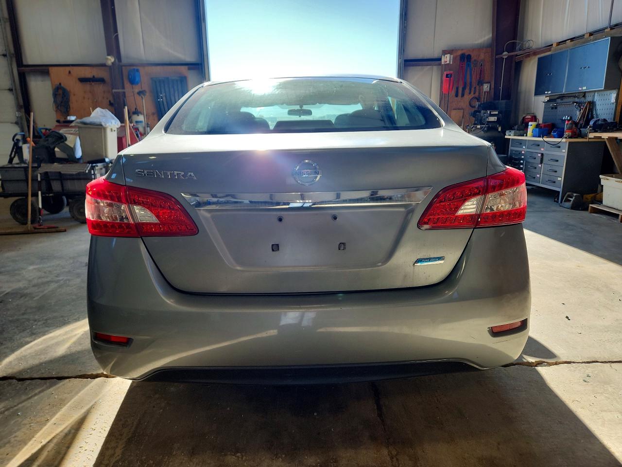 2013 Nissan Sentra S Gray vin: 3N1AB7AP7DL715632