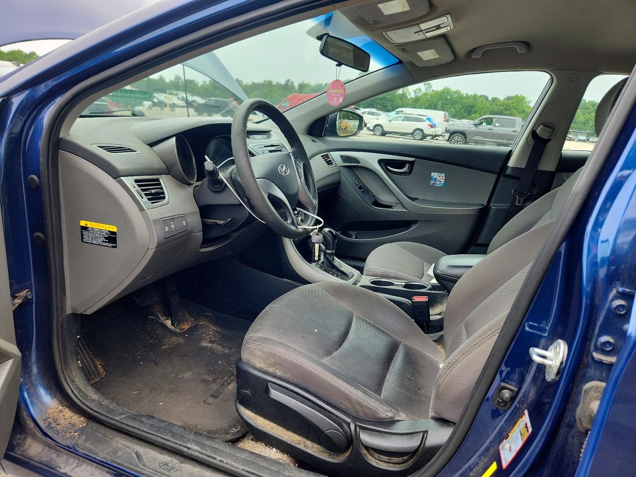 2015 Hyundai Elantra Se Blue vin: 5NPDH4AE2FH648835