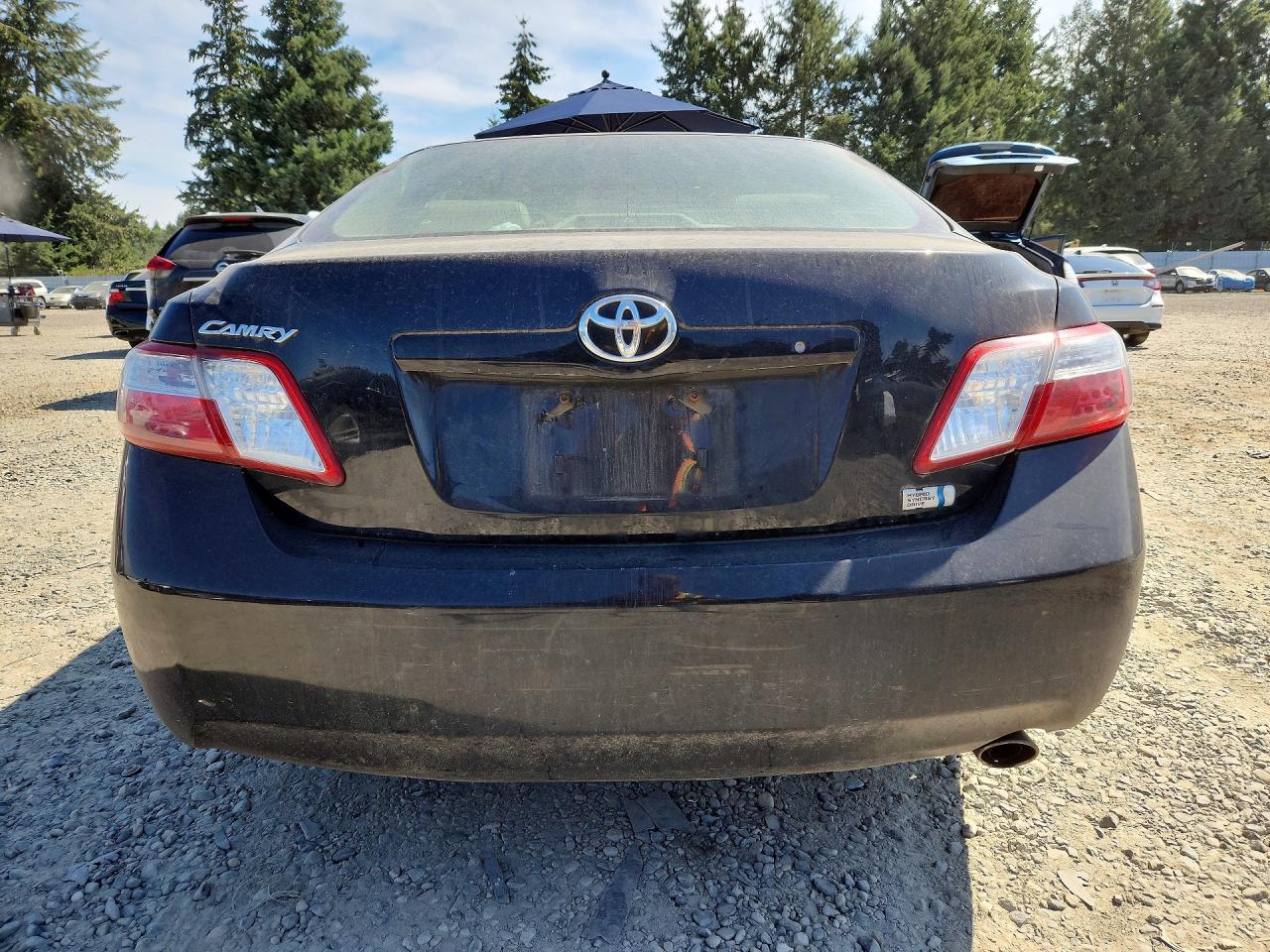 2009 Toyota Camry Hybrid Black vin: 4T1BB46K59U093134