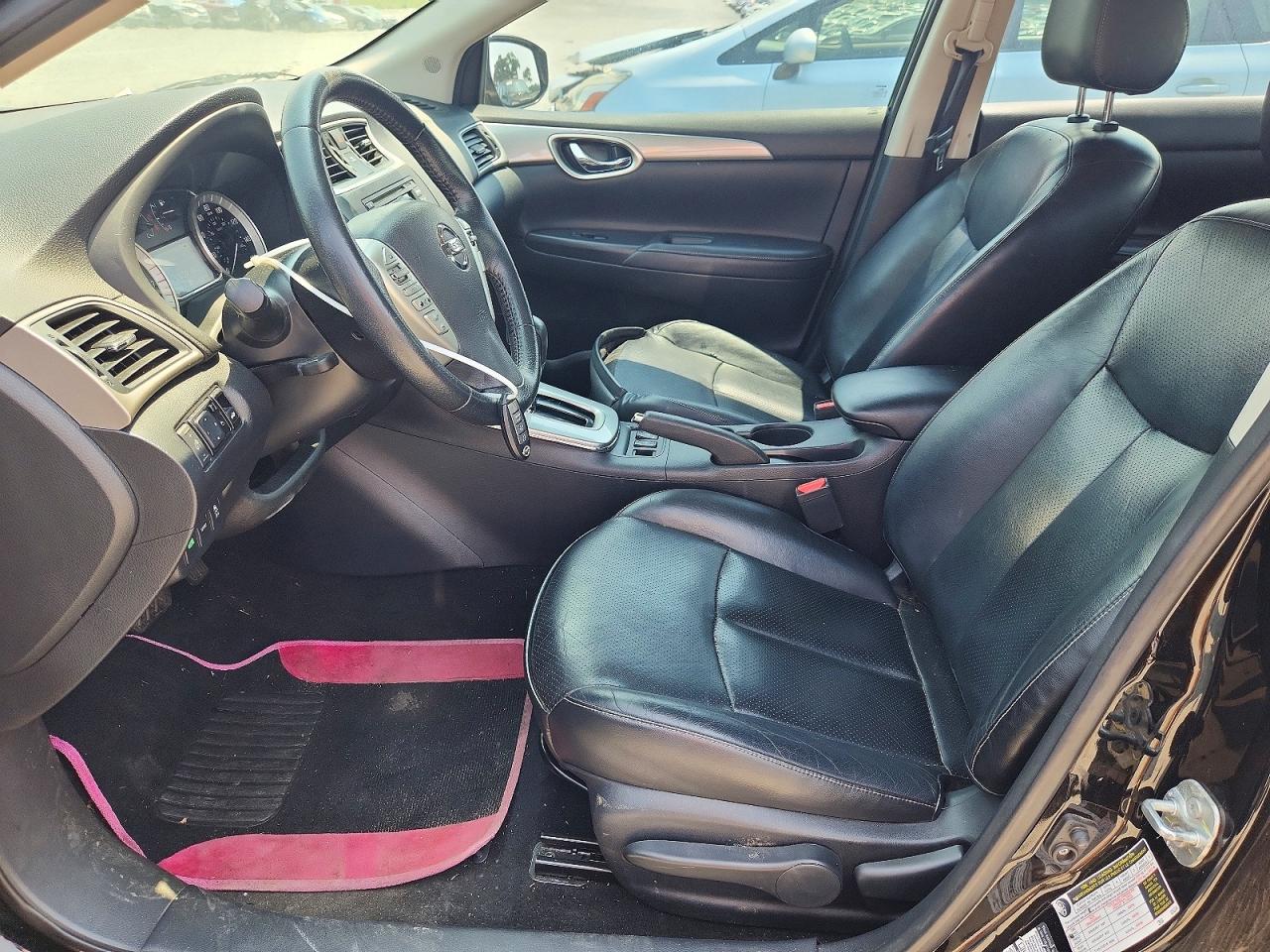 2015 Nissan Sentra Sr Black vin: 3N1AB7AP0FY352886