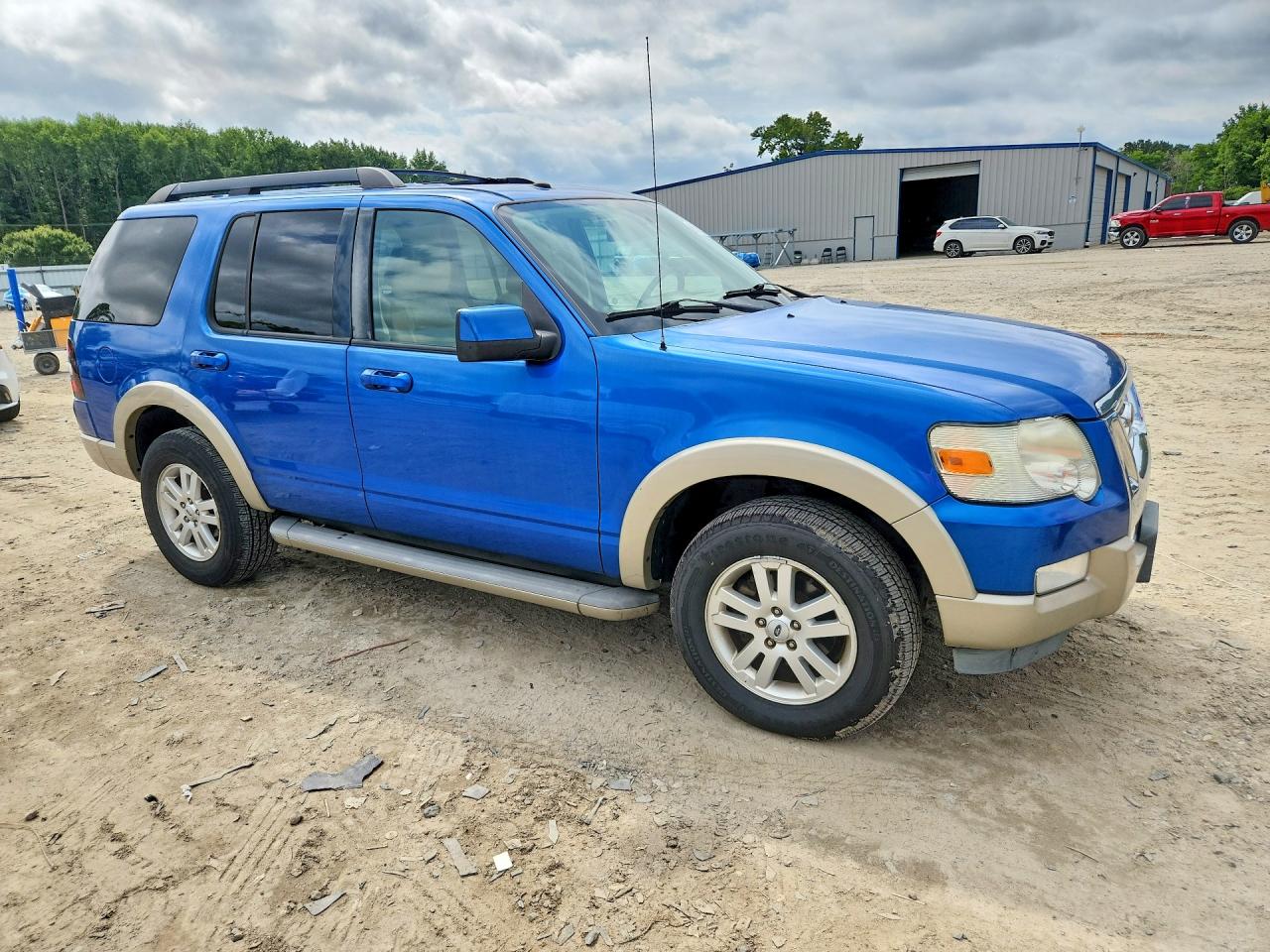2010 Ford Explorer Eddie Bauer Blue vin: 1FMEU6EE1AUA43124
