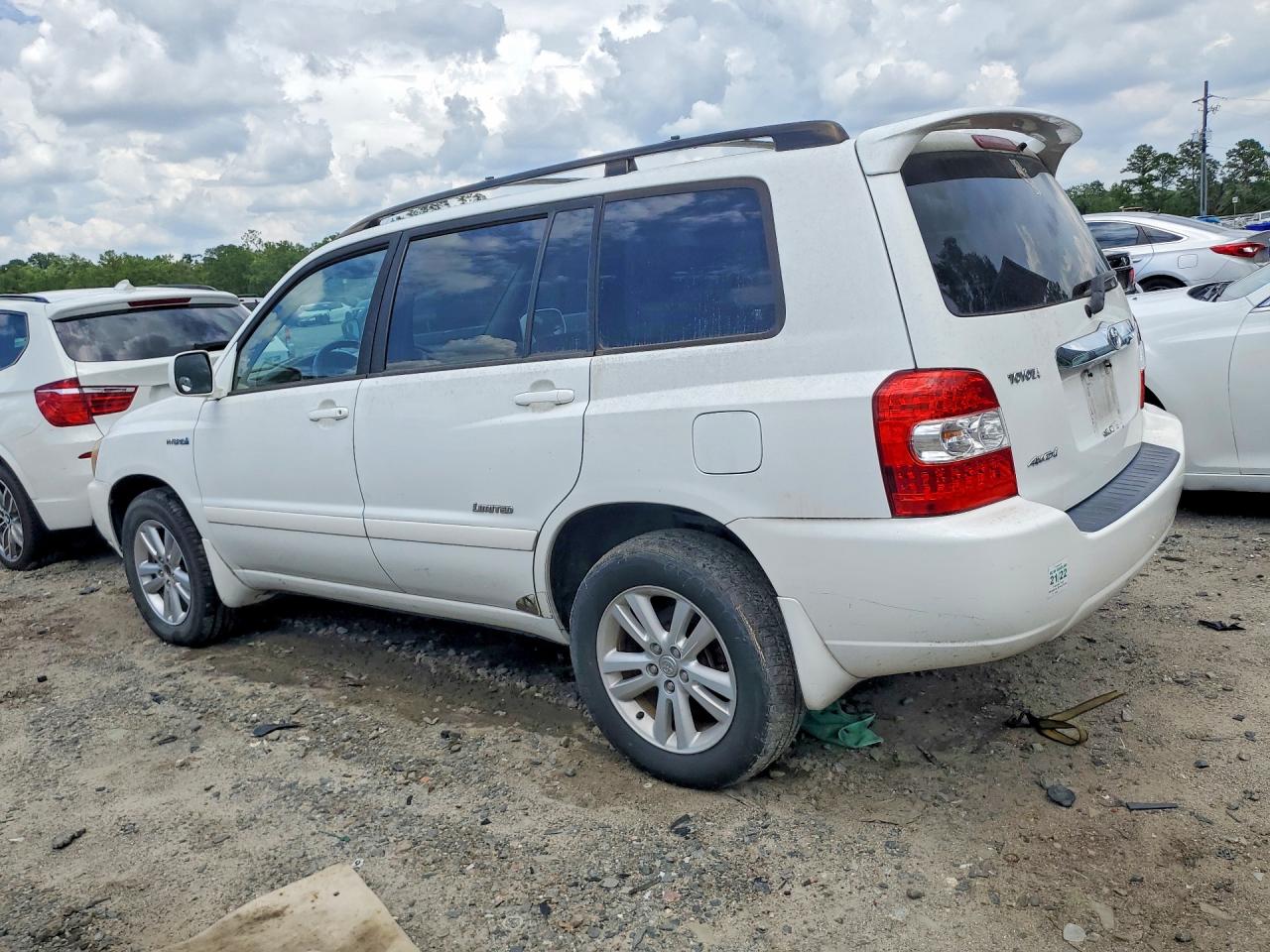 2007 Toyota 4 Runner Sr5 White vin: JTEHW21A870036917