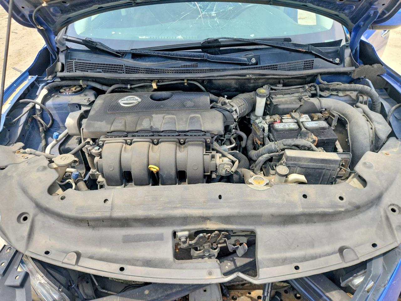 2013 Nissan Sentra S Синий vin: 3N1AB7AP7DL647462