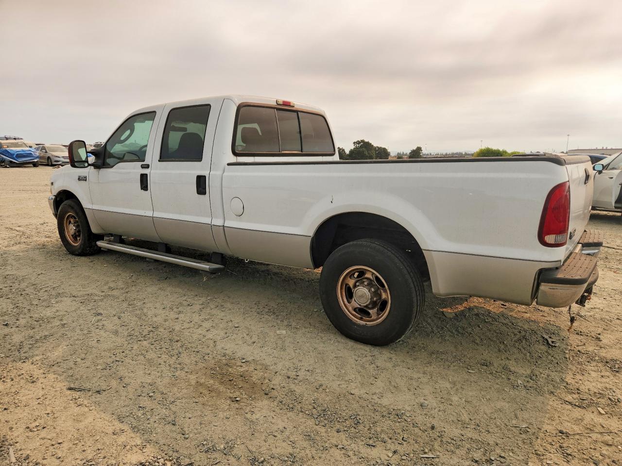 2004 Ford F250 Super Duty White vin: 1FTNW20S94EB39327