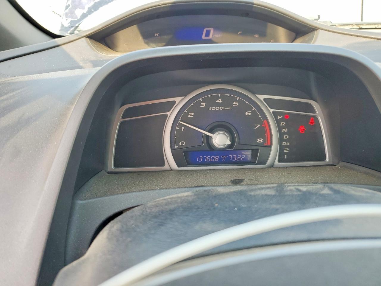 2007 Honda Civic Ex Blue vin: 2HGFG12837H501423