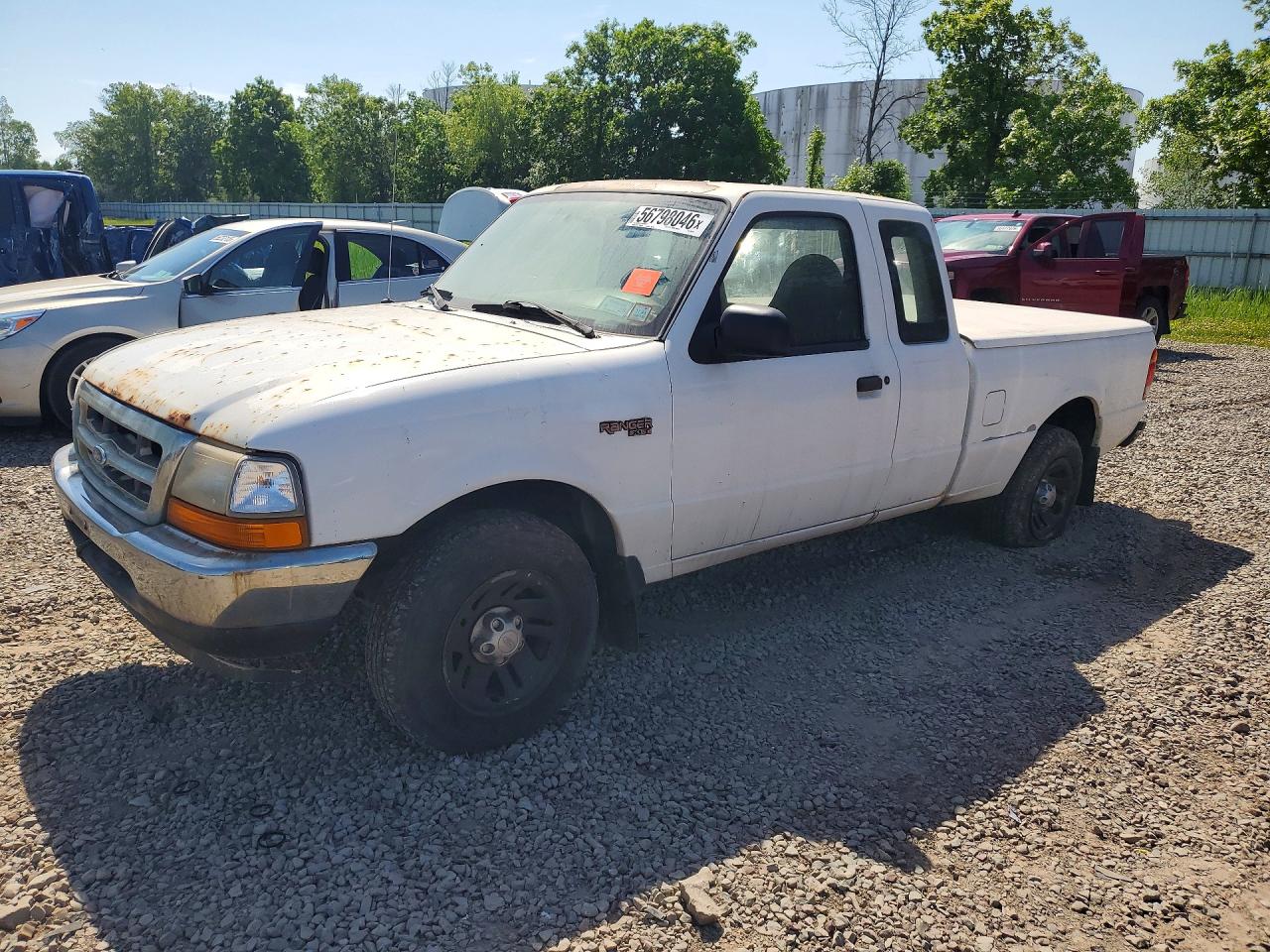 1999 Ford Ranger Super Cab White vin: 1FTYR14VXXPB22483