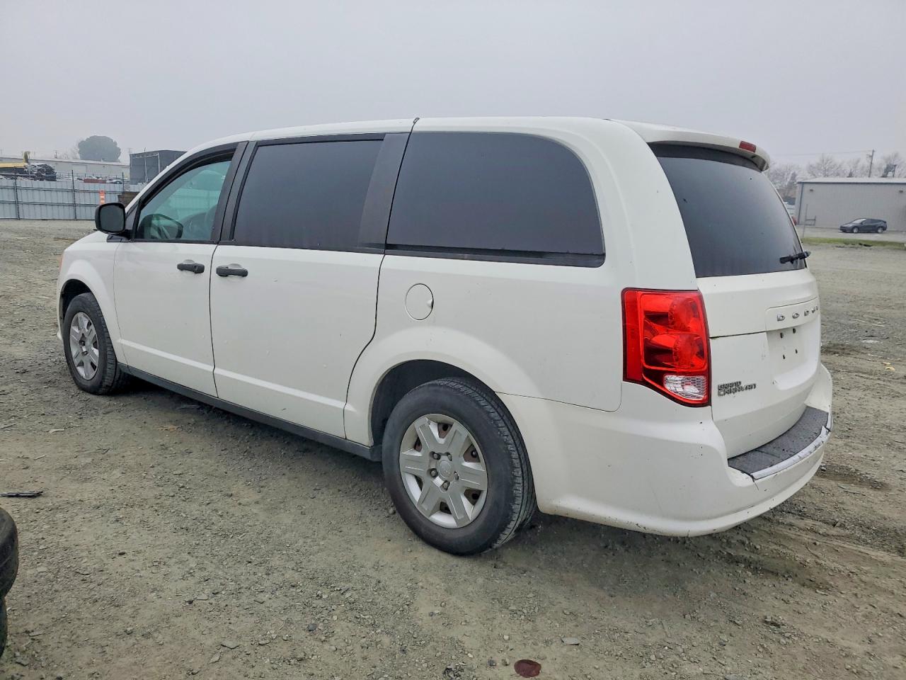 2011 Dodge Grand Caravan C/v White vin: 2D4RN1AG8BR603736