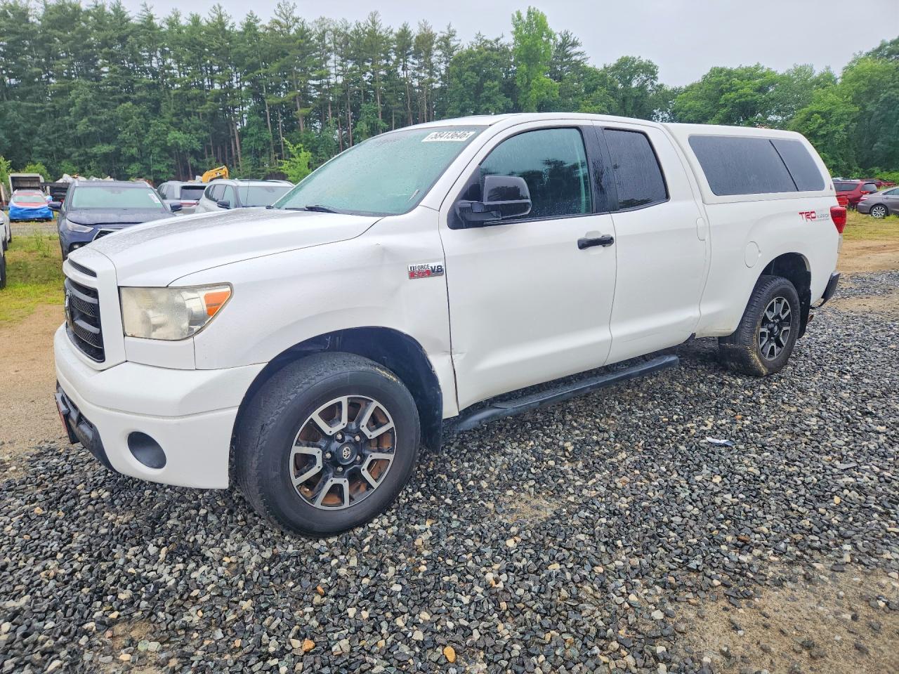 2013 Toyota Tundra Double Cab Sr5 Белый vin: 5TFUY5F17DX306584