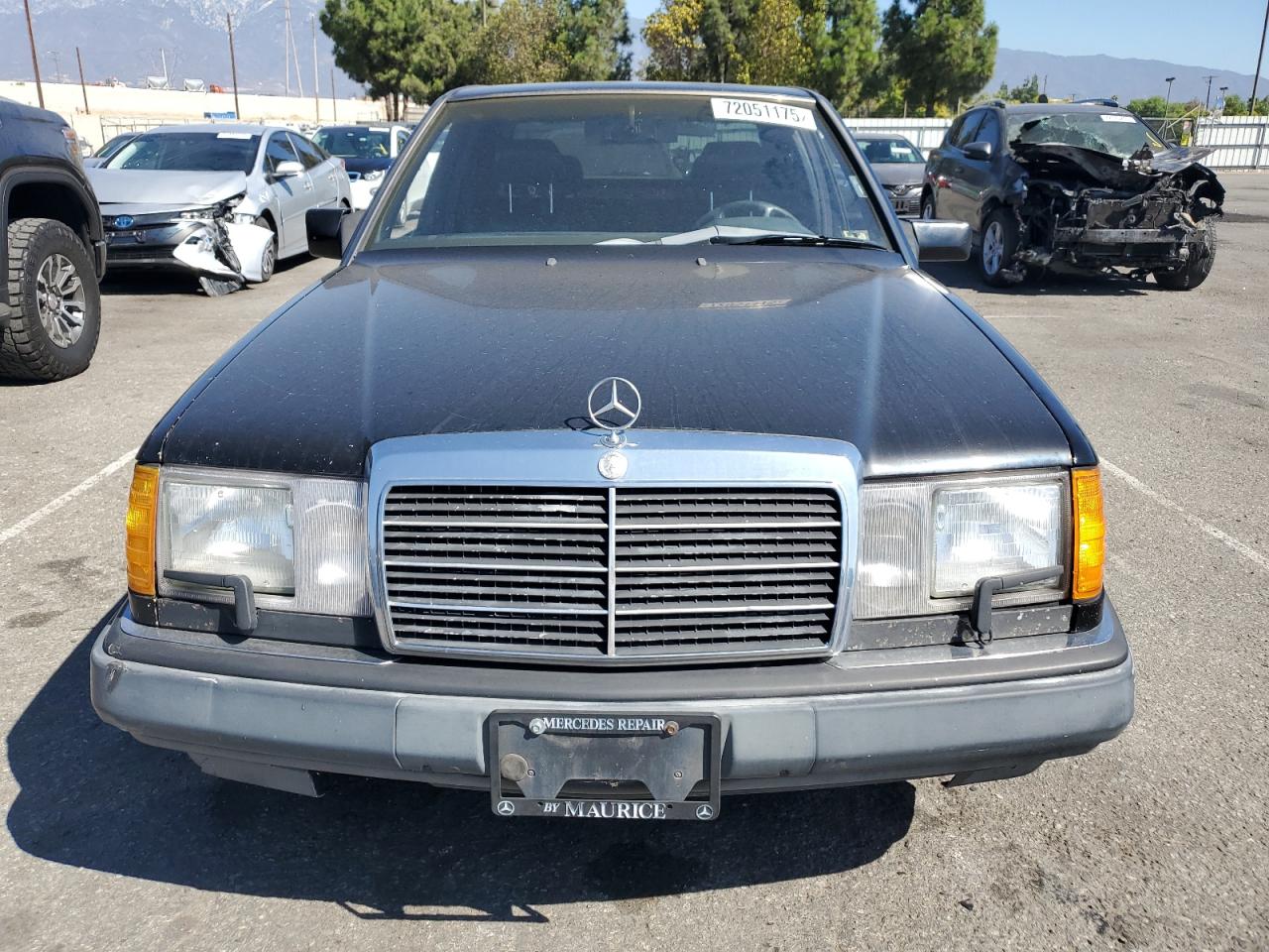 1991 Mercedes-benz 300 E Black vin: WDBEA30D6MB375472