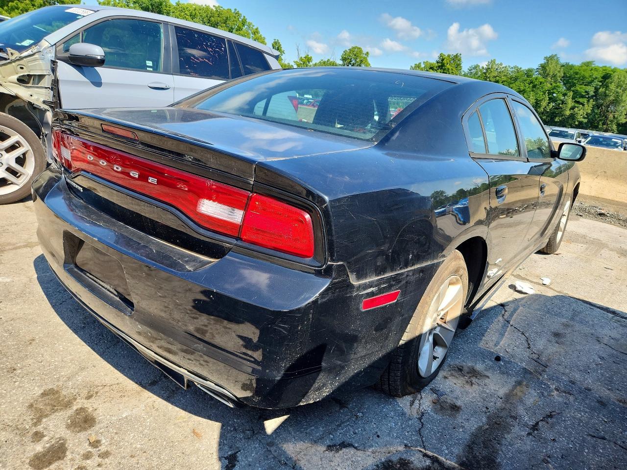 2013 Dodge Charger Se Black vin: 2C3CDXBGXDH706449