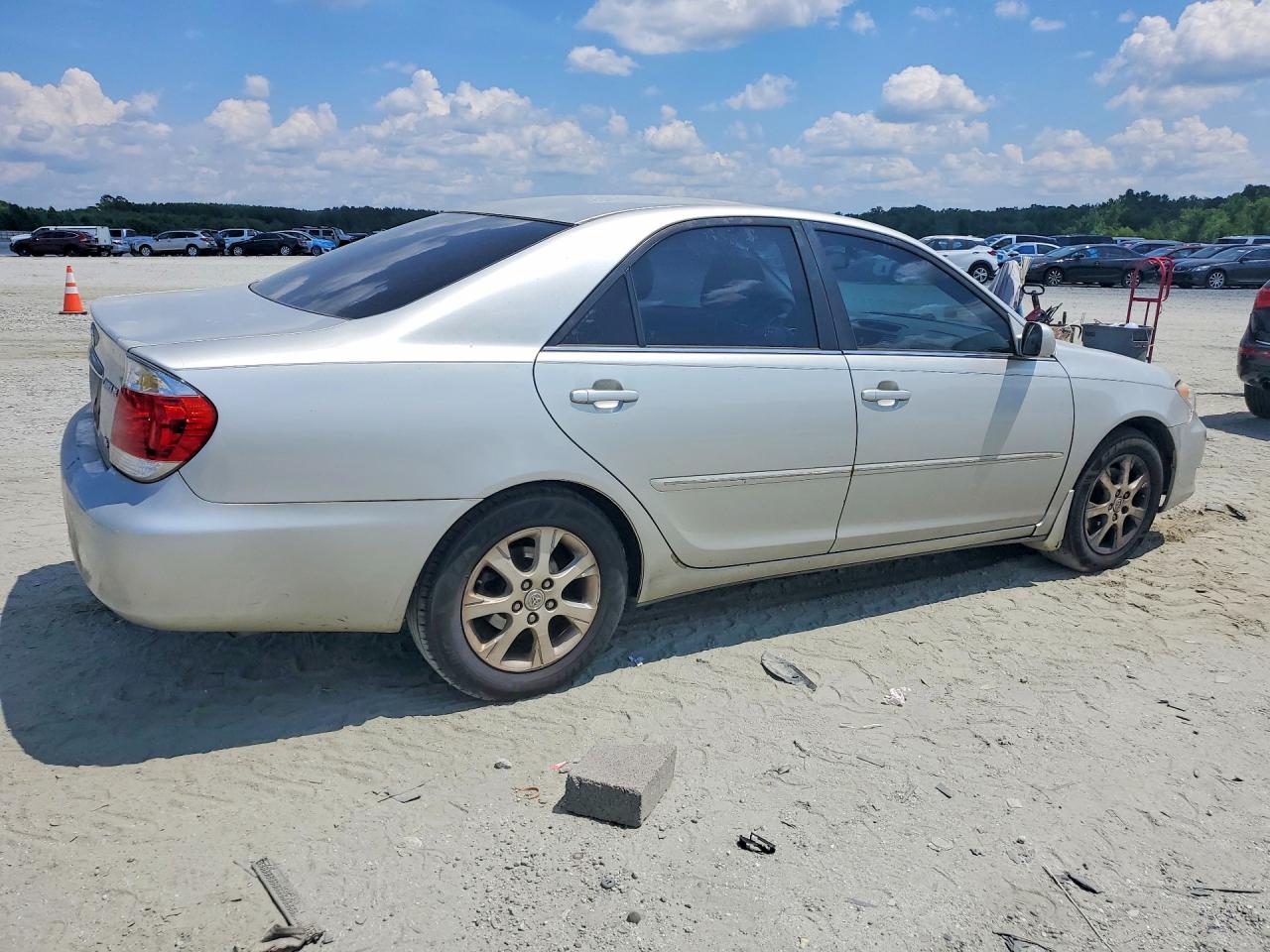 2005 Toyota Camry Xle V6 Silver vin: 4T1BF30K75U596343