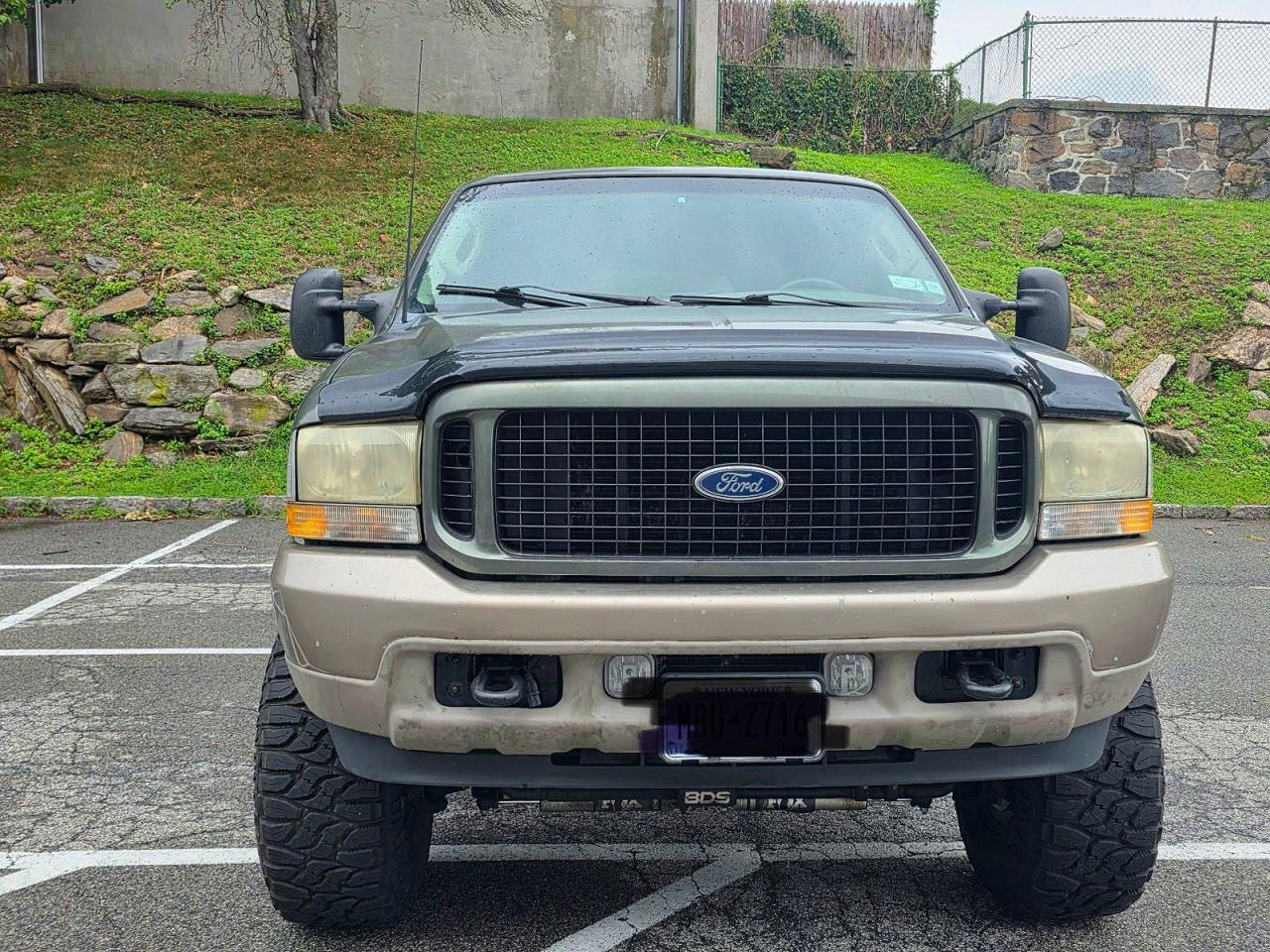 2003 Ford Excursion Eddie Bauer Green vin: 1FMSU45P93EC70809