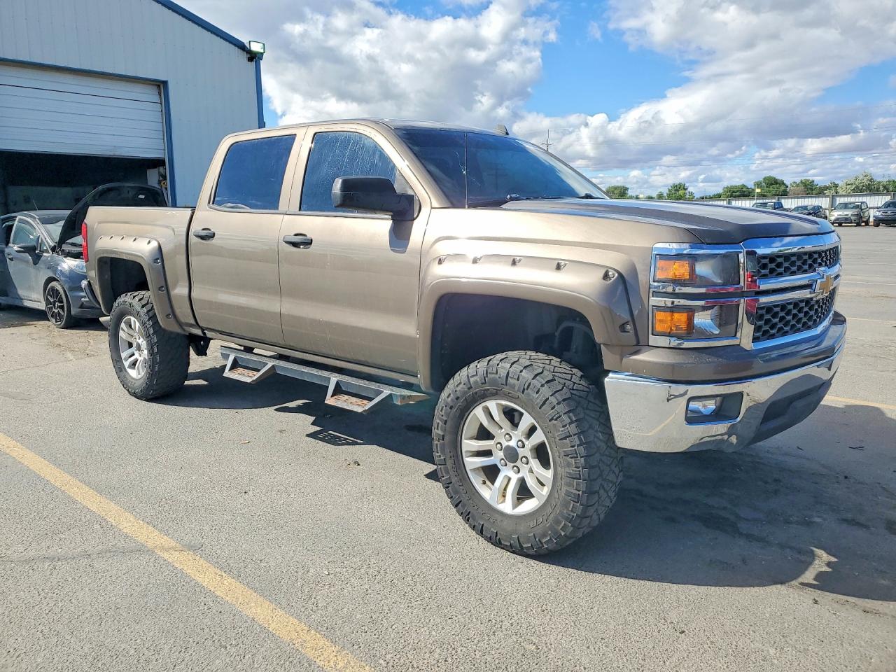 2014 Chevrolet Silverado C1500 Lt Brown vin: 3GCPCREC3EG478378
