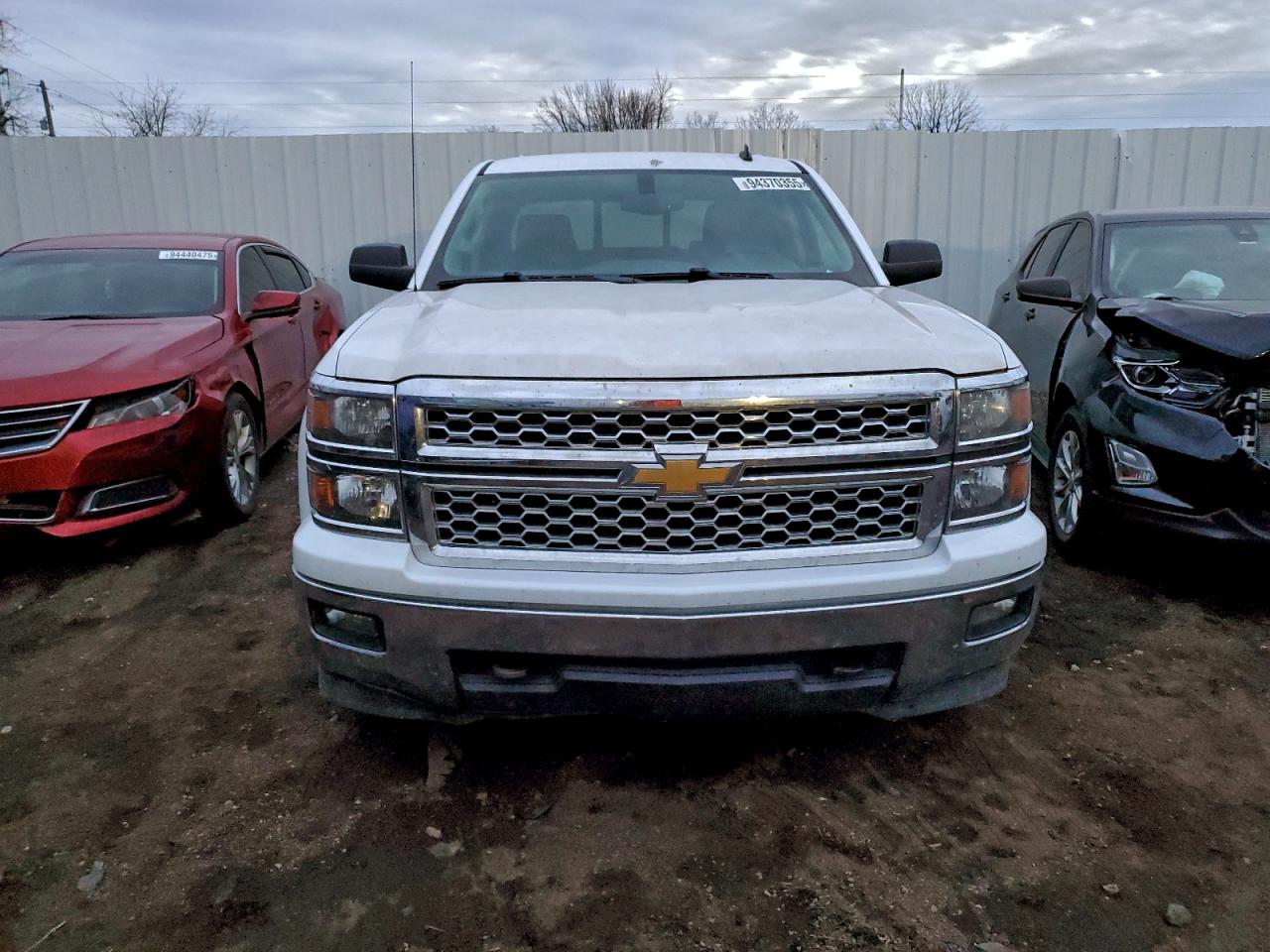 2014 Chevrolet Silverado K1500 Lt Белый vin: 3GCUKREC3EG203051