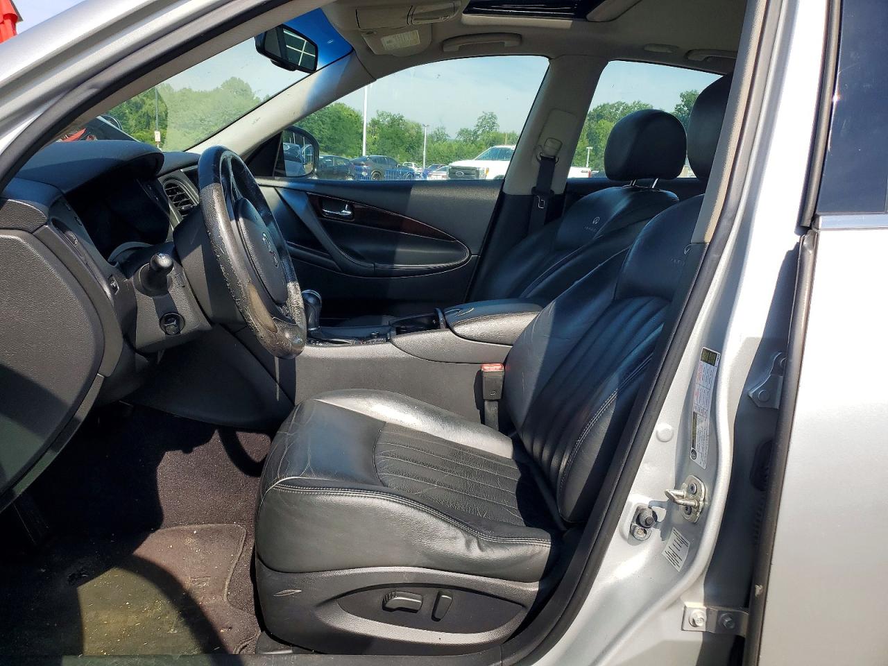 2011 Infiniti Ex35 Base Silver vin: JN1AJ0HR6BM850749