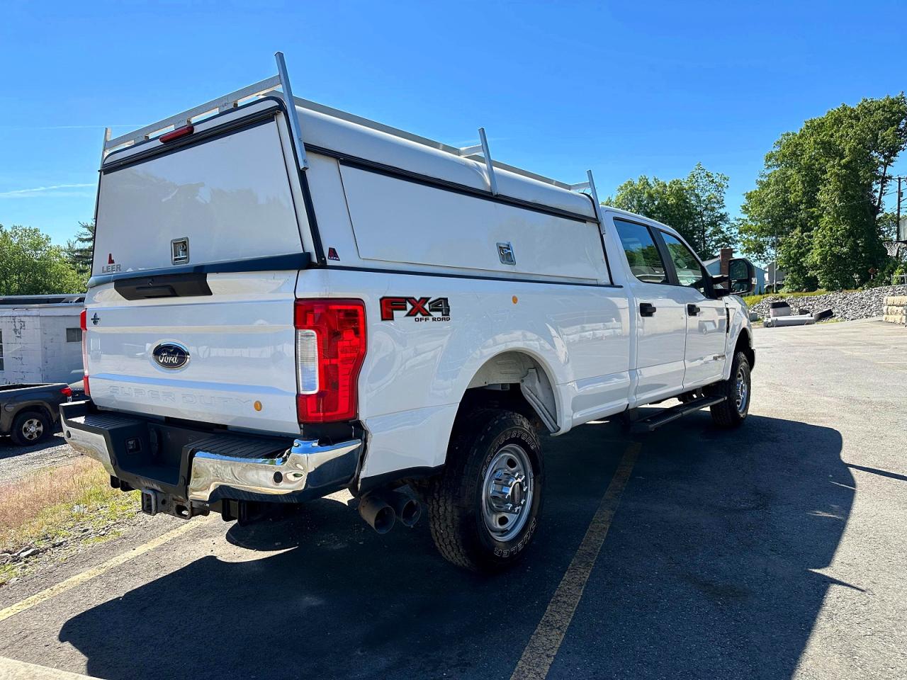 2019 Ford F250 Super Duty White vin: 1FT7W2BT0KEC82758