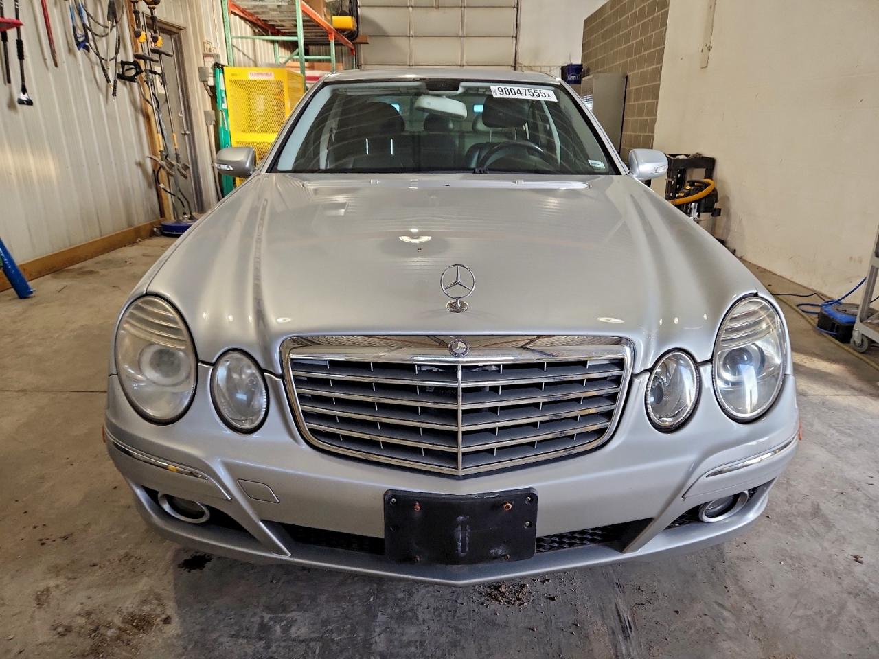 2007 Mercedes-benz E 350 4matic Silver vin: WDBUF87X77X210208