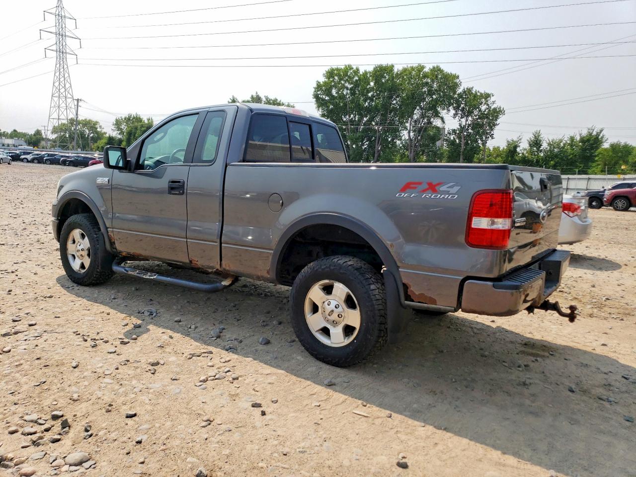 2004 Ford F150 Gray vin: 1FTRF14524NC59793