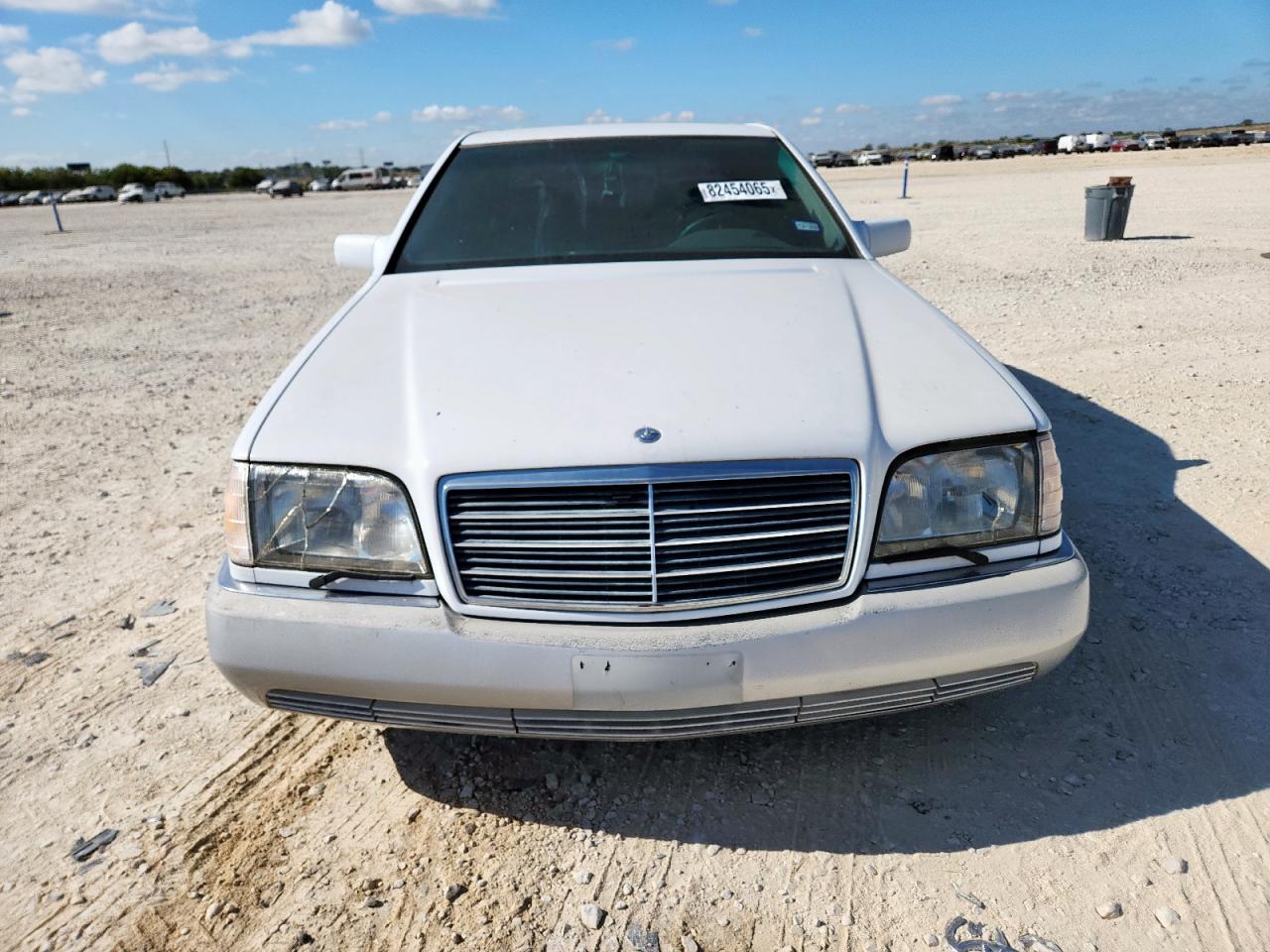 1993 Mercedes-benz 500 Sel White vin: WDBGA51E6PA096674