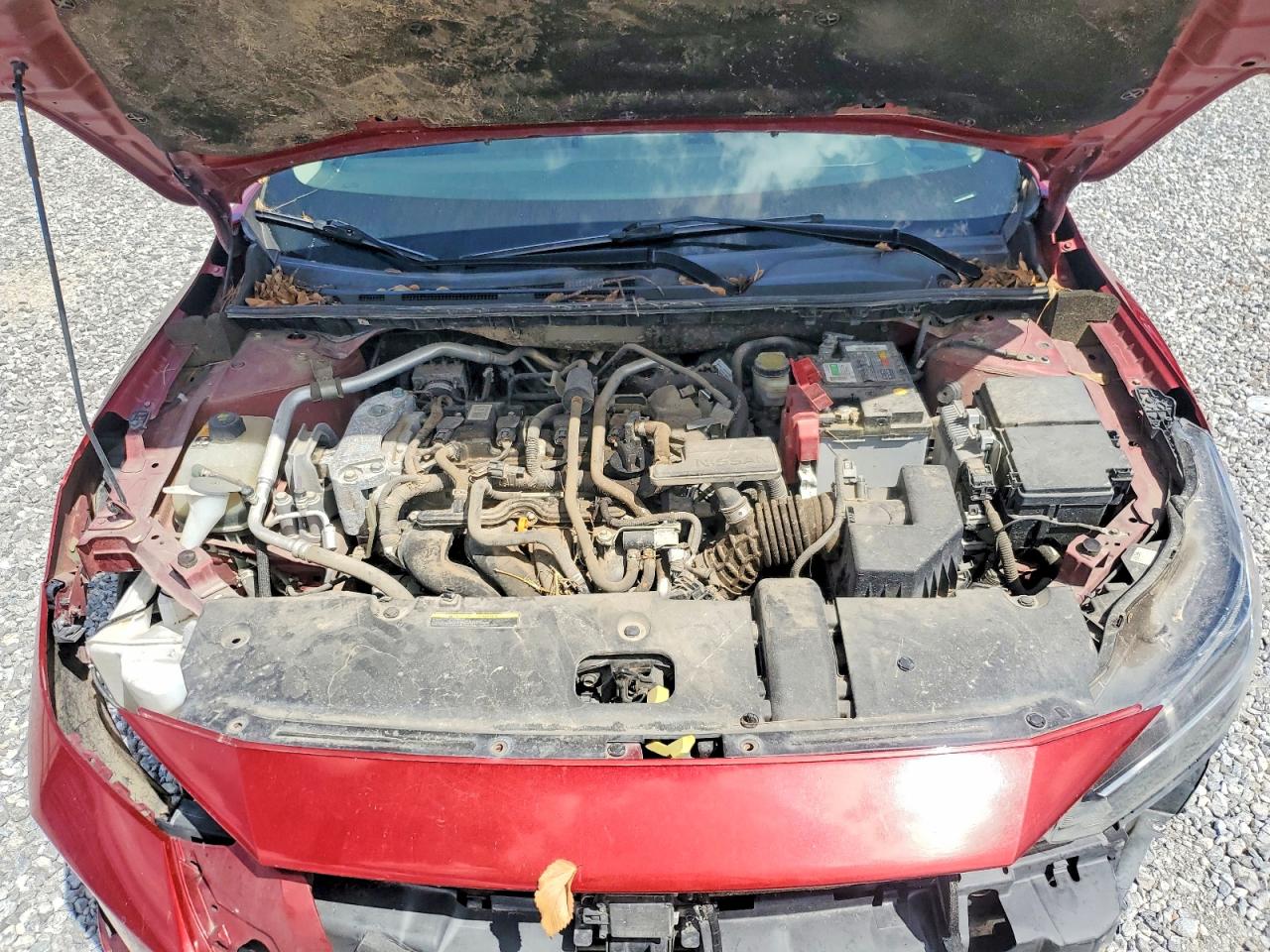 2021 Nissan Sentra Sr Red vin: 3N1AB8DV9MY307880