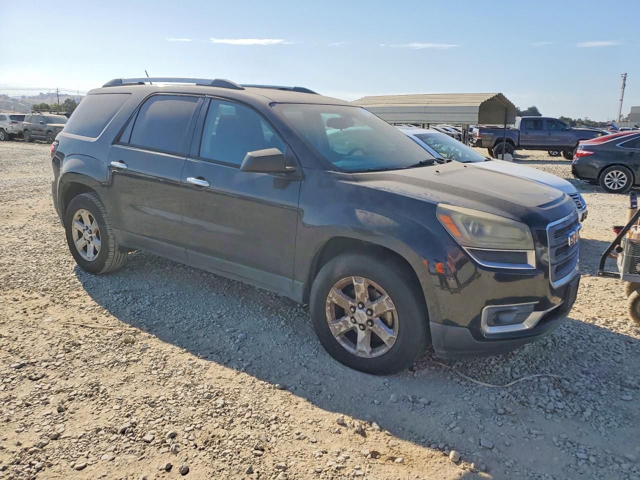 2013 Gmc Acadia Sle Black vin: 1GKKRNED0DJ255033