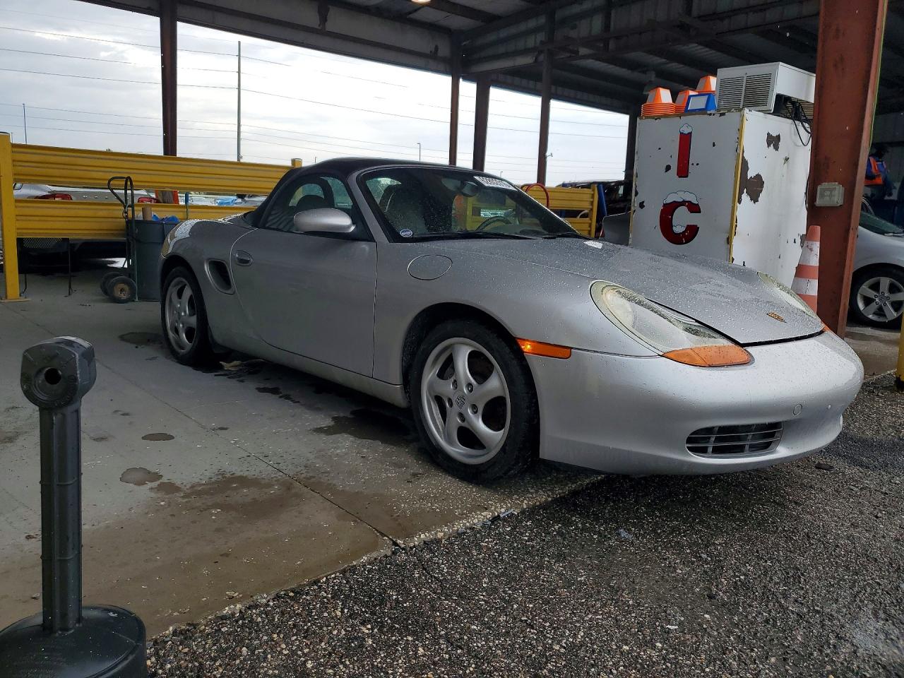 1999 Porsche Boxster Silver vin: WP0CA298XXU629833