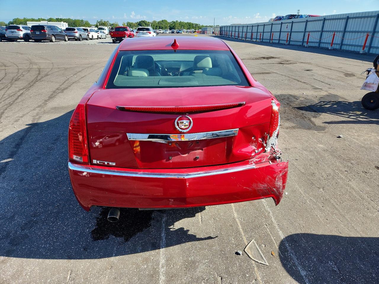 2010 Cadillac Cts Luxury Collection Red vin: 1G6DE5EG1A0114289